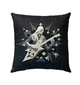 Percussive Plush Outdoor Pillow